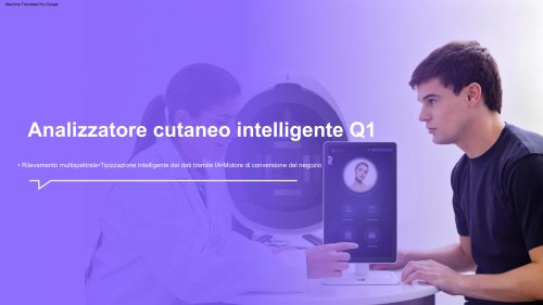 Analizzatore cutaneo Q1 series