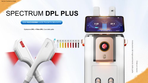 Epilazione DPL PLUS + Filtro DPL per la cura della pelle