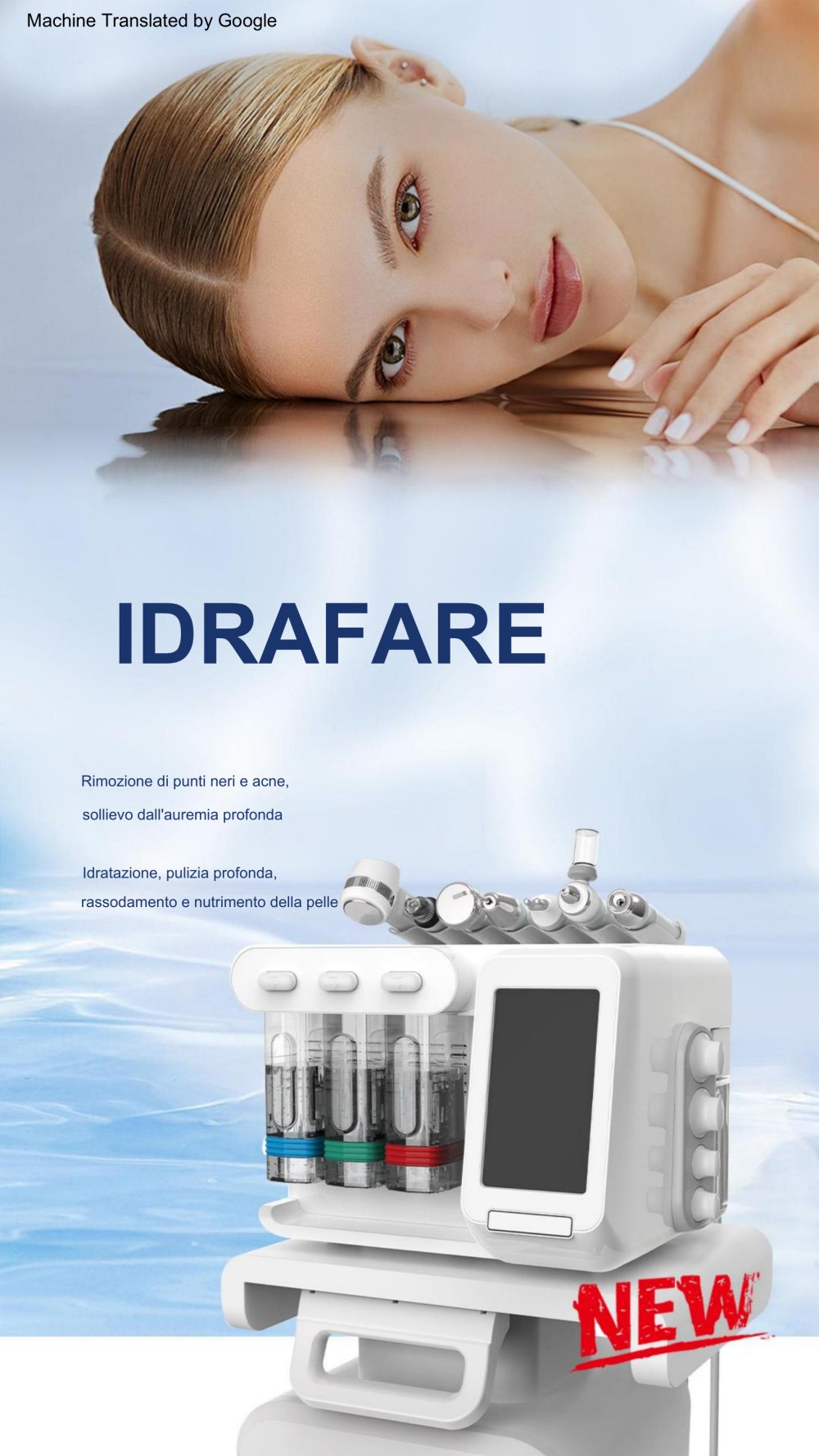 Hydrafacial portatile - Beijing Sanhe Beauty