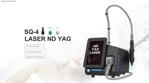 Laser portatile Q Switch ND YAG SQ-1