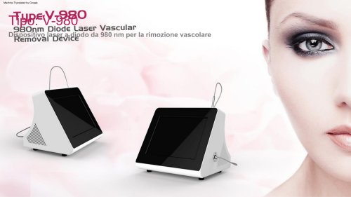 laser vascolare a 980 nm V980