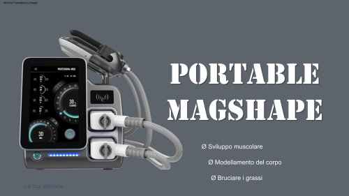 Magshape portatile per servizi medici di emergenza