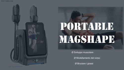 Magshape portatile per servizi medici di emergenza