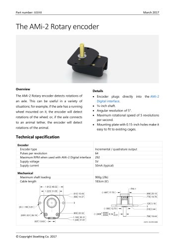 The AMi-2 Rotary encoder