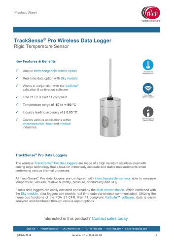 Rigid Temperature Sensor