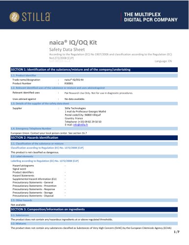naica IQ/OQ Kit