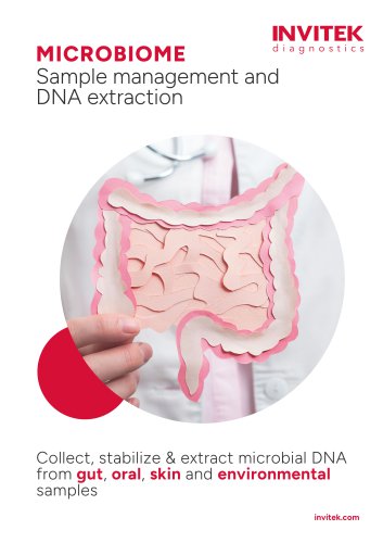 Microbiome Product Brochure
