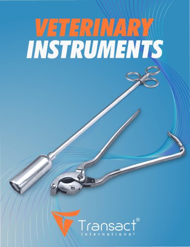 VETERINARY INSTRUMENTS CATALOGUE