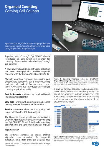 Automated Organoid Counter - brochure