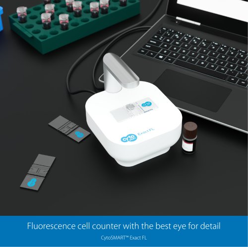 CytoSMART Exact FL fluorescence cell counter