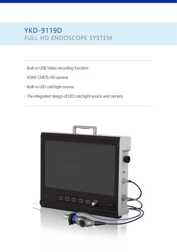 YKD-9119D Portable Endoscope Camera System