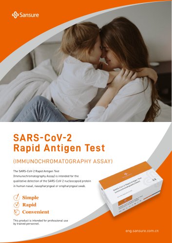 SARS-CoV-2 Rapid Antigen Test (IMMUNOCHROMATOGRAPHY ASSAY)