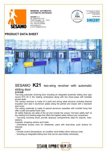 SESAMO K21