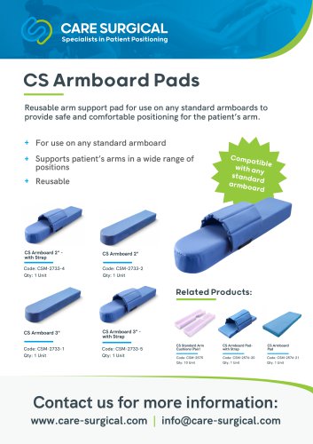 CS Armboard Pads