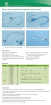 Temperature monitoring catheter Foley