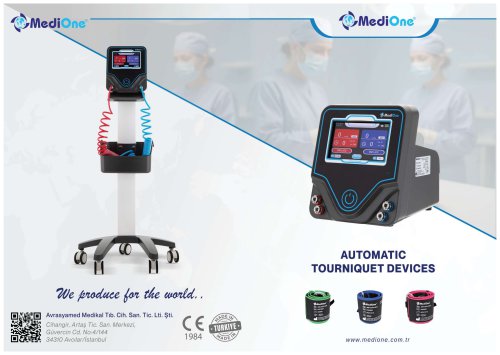 MediOne Automatic Tourniquet Devices Catalogue