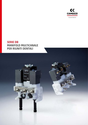 SERIE DB MANIFOLD MULTICANALE PER RIUNITI DENTAL
