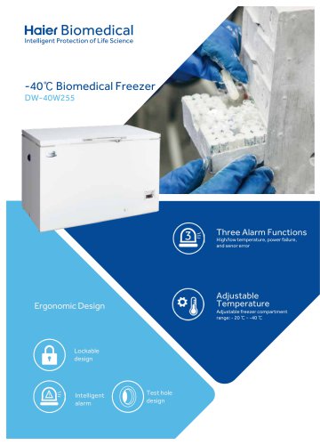 -40℃ Biomedical Freezer DW-40W255