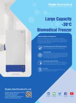 Haier -30°C Biomedical Freezer DW-30L818 V1