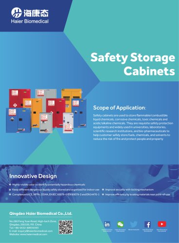 Haier Safety Storage Cabinets