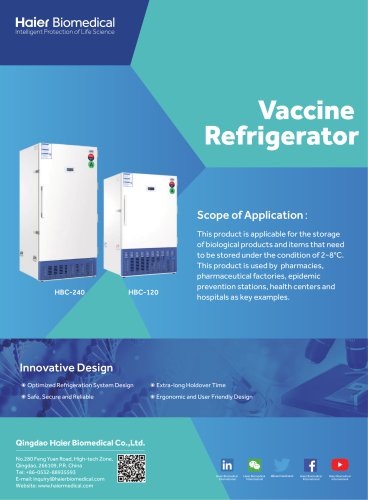 Vaccine Refrigerator