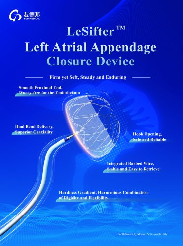LeSifter&trade; Left Atrial Appendage Closure Device