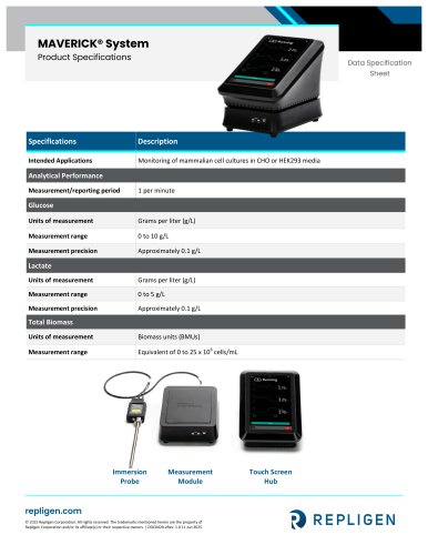 PATsmart&trade; MAVERICK&reg; In-line System Specification Sheet
