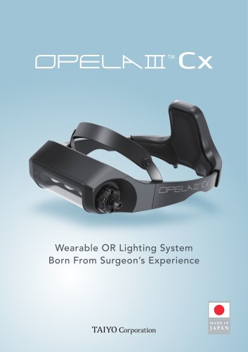 OPELAIII Cx Catalogue (English)