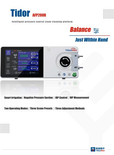 YiGao Medical Products Brochure