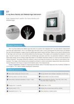 D1 X-ray Bone Density and Skeletal Age Instrument
