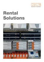 Rental of Kaye Solutions