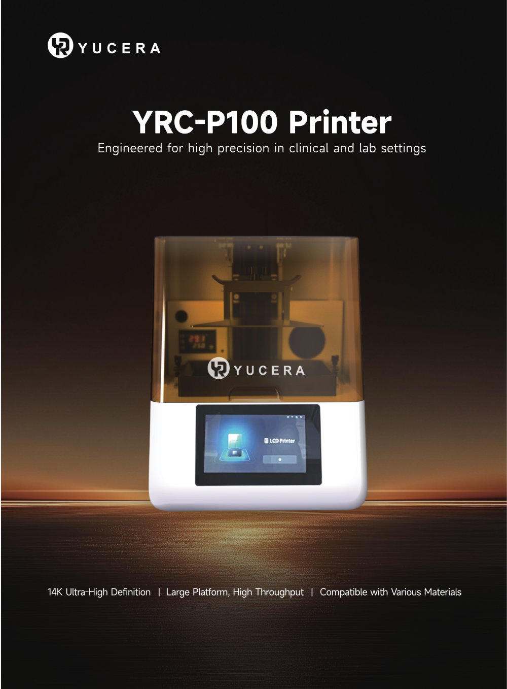 YRC-P100 3D printer Brochure - YUCERA