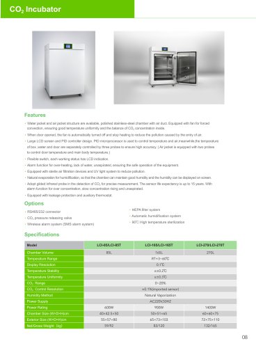 270 L Large Capacity Infrared CO2 Incubator