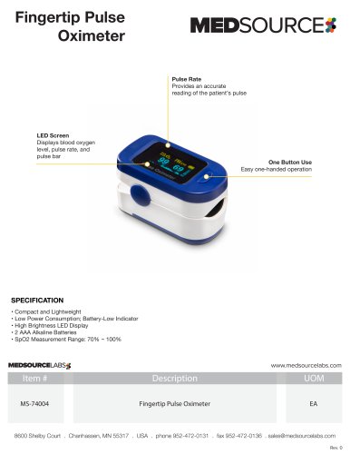 Tutti I Cataloghi E Le Schede Tecniche Medsource Labs