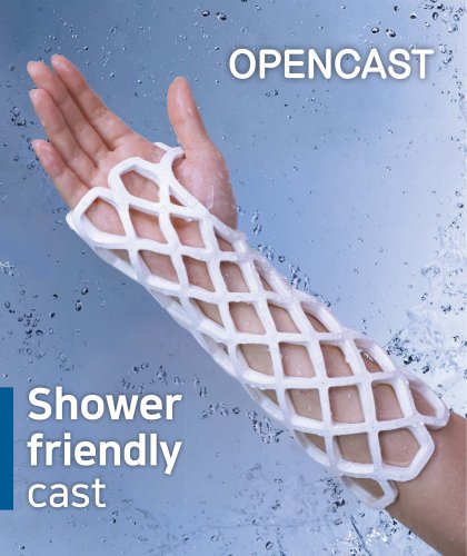 Shower friendly cast