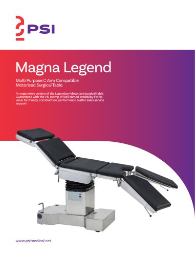 Magna Legend Motorized OR Table