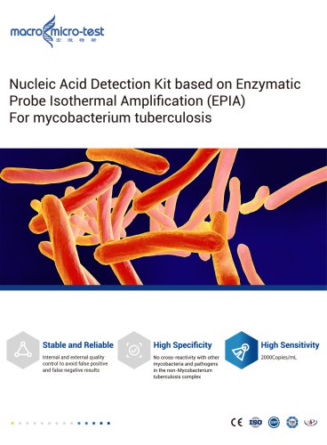 HWTS-RT102A-Nucleic Acid based on EPIA for Mycobacterium tuberculosis