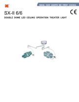 Suxin 6+6 operating light