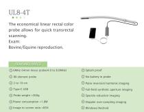 Hand-held veterinary ultrasound system UL8-4T