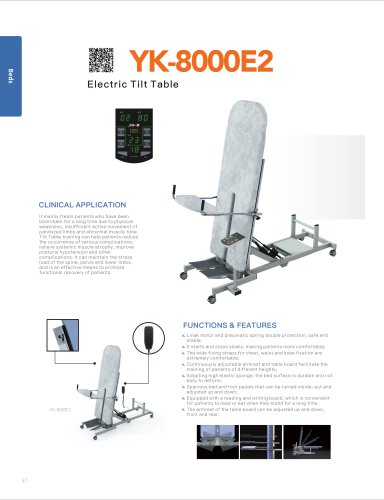 Yeecon YK-8000E2 Electric Tilt Table