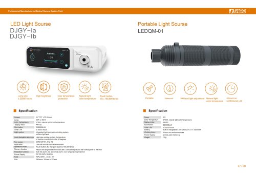 Dajing Medical LED Light Source 90W DJGY-Ib