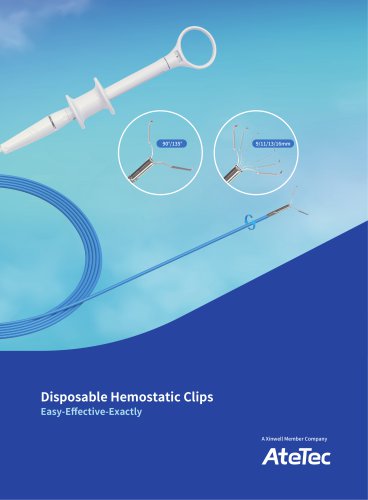 Disposable Hemostatic Clips