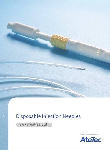 Disposable Injection Needles