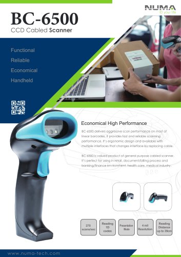 1D Barcode Scanner BC-6500