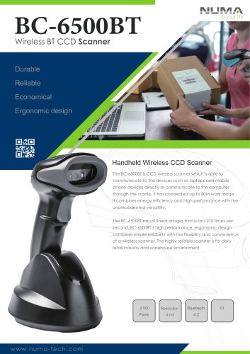 Wireless Barcode Scanner BC-6500BT