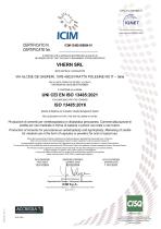 CERTIFICATION UNI CEI EN ISO 13485 2021 - 1