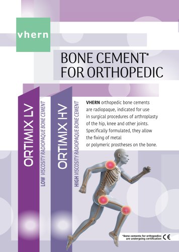 Orthopedic Bone Cements