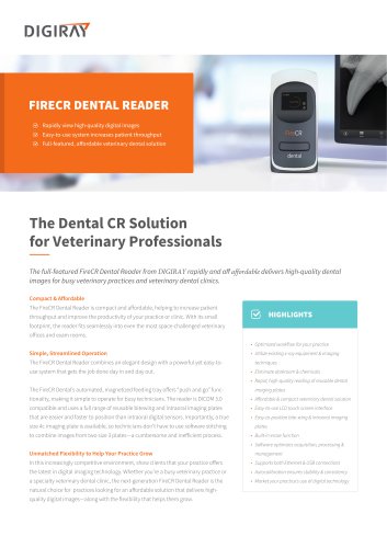 FIRECR DENTAL READER