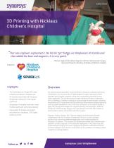 3D Printing with Nicklaus Children’s Hospital