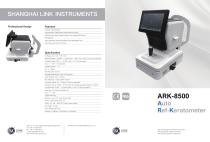 Auto Refractometer Keratometer ARK-8500